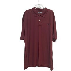 Callaway Maroon Polo Shirt for Men